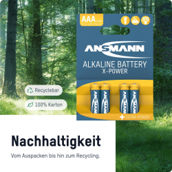  Ansmann X-Power AAA/LR03 BL 4 -  14