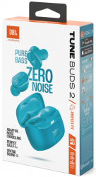 Bluetooth- JBL Tune Buds 2 Turquoise (JBLTBUDS2TQE) -  11