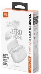 Bluetooth- JBL Tune Buds 2 White (JBLTBUDS2WHT) -  11