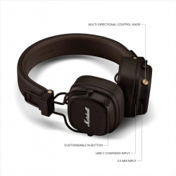 Bluetooth- Marshall Major V Brown (1006834) -  6