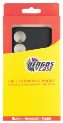 e- Dengos Carbon  ZTE Blade A34 Black (DG-TPU-CRBN-220) -  5