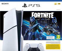   Sony PlayStation 5 Slim Blu-ray (Fortnite Cobalt Star Bundle) (1000045165) -  9