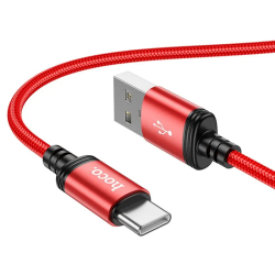  Hoco X89 Wind USB - USB Type-C, 1 , Red (6931474784377)