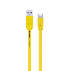  Remax RC-001i Full Speed USB - Lightning (M/M), 2 , Yellow (2000700000407)