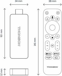  Thomson Streaming Stick 4K UHD 140G -  2