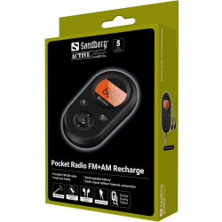  Sandberg FM/AM  (Rechargeable)   (421-02) -  5