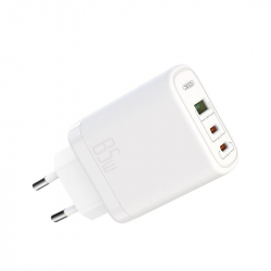    XO CE04 (1USB, 2USB-C) QC3.0 PD3.0 White (XO-CE04-WH)