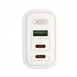    XO CE04 (1USB, 2USB-C) QC3.0 PD3.0 White (XO-CE04-WH) -  2