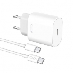    XO L91EU 1Type-C PD25W White (L91C-WH) +  USB Type-C