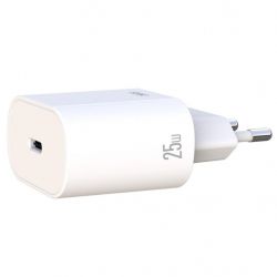    XO L91EU 1Type-C PD25W White (L91C-WH) +  USB Type-C -  2