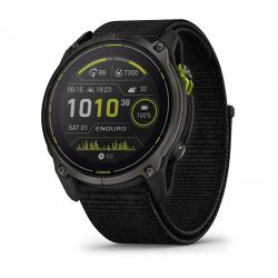 - Garmin Enduro 3 Carbon Gray DLC Titanium with Black Nylon (010-02751-00)