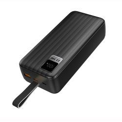    ColorWay Digital Display 30000mAh Black (CW-PB300LPC5BK-PDD) -  3