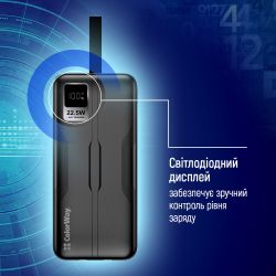    ColorWay Digital Display 50000mAh Black (CW-PB500LPC5BK-PDD) -  14