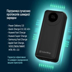    ColorWay EnergyPlus 20000mAh Black (CW-PB200LPB4BK-PDD) -  9