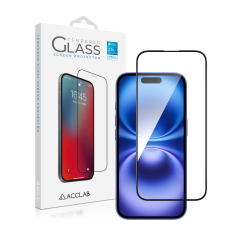   ACCLAB Full Glue  Apple iPhone 16 Black (1283126593253) -  2