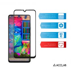   ACCLAB Full Glue  Samsung Galaxy A25 SM-A256 5G Black (1283126573965) -  5