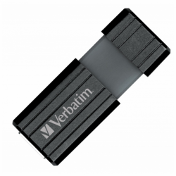 USB   32Gb Store'n'Go PinStripe black Verbatim (49064)