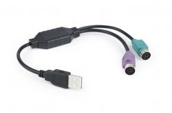  USB - / 2PS/2, 30  Cablexpert UAPS12-BK -  2