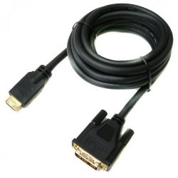  HDMI-DVI (18+1) 5 , M/M,   Viewcon VD066-5M -  2