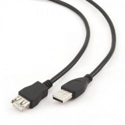  USB2.0, A-/-, 4.5 ,  Cablexpert CCP-USB2-AMAF-15C -  2