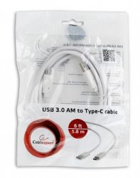  USB 3.0 A-/C-, 1.8 ,  Cablexpert CCP-USB3-AMCM-6-W -  5