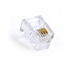  6P4C, RJ11   (100 .) Cablexpert MP-6P4C/100 -  2