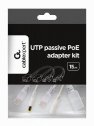     PoE UTP, 0.15  Cablexpert PP12-POE-0.15M-W -  3