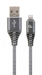  USB 2.0 -/Lightning, 2 , , 2.1  Cablexpert CC-USB2B-AMLM-2M-WB2