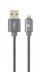  USB 2.0 -/Lightning, 1 , , 2.1  Cablexpert CC-USB2S-AMLM-1M-BG