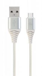  USB 2.0 A-/Type-C , , 2.1  Cablexpert CC-USB2B-AMCM-2M-BW2