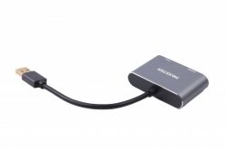 - USB-A  HDMI/VGA Maxxter V-AM-HDMI-VGA -  2