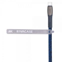  USB 2.0 Type-C/Type-C,  , 1.2 , 3, 60 ,  RIVACASE PS6105 BL12 -  2