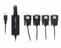 - USB 2.0-4 COM (9+25pin), 1.4  Viewcon VE671