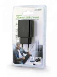   USB 2.1 A,  EnerGenie EG-U2C2A-03-BK -  2