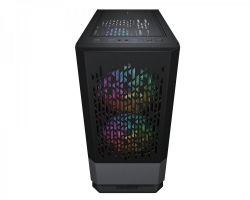  , 2*3.5"+6*2.5", 3*120  ARGB  , mATX/mini-ITX,   Cougar MG140 AIR RGB (Black) -  4