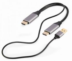 - HDMI  DisplayPort, 4K 60 , 2 Cablexpert A-HDMIM-DPM-01 -  2