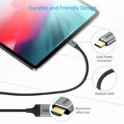  USB-C  HDMI, 4K 60 , 1.8  Choetech CH0021-BK -  10