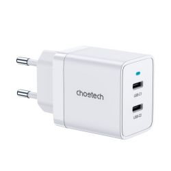   , 2 USB-C, 40, PD Choetech Q5006-EU-WH