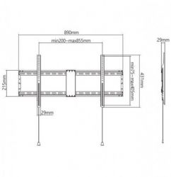    43 - 90 ( 70 ) Gembird WM-90F-01 -  2