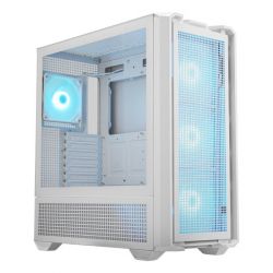  , 3.5"+4*2.5", 3*120 mm, 1*140 mm ARGB Fan Pre-installed, Type C x 1, USB3.0 x2, Audio x 1 Cougar MX600 RGB White -  3