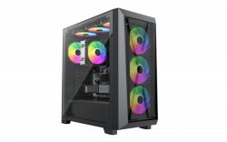  , 2x3.5"/2.5"+2x2.5", 3x120 mm ARGB Fan and 1x120 Black Fan Pre-installed, Type C (Gen2) x1, USB3.0 x2, Audio x1 Xilence X912.ARGB (XG151) -  13