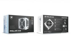   1050 , 80 Plus Platinum, ATX 3.0, Modular, 135 Silent Fan Cougar POLAR X2 1050 -  8