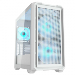   2*160 mm ARGB Fan Pre-installed, Type C x 1, USB3.0 x2, Audio x 1 Cougar MX600 Mini RGB White