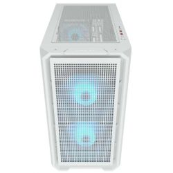   2*160 mm ARGB Fan Pre-installed, Type C x 1, USB3.0 x2, Audio x 1 Cougar MX600 Mini RGB White -  3