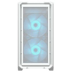   2*160 mm ARGB Fan Pre-installed, Type C x 1, USB3.0 x2, Audio x 1 Cougar MX600 Mini RGB White -  11