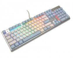   , RGB , USB, FS Switches,  A4Tech FS100 (Icy Blue) -  2