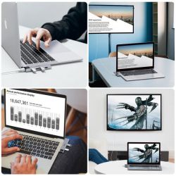   USB-C 7--1 (HDMI/LAN//USB-A/USB-C),  MacBook Pro/Air,  Choetech HUB-M24 -  11