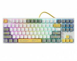   , USB, RGB , BLMS TKL Switch Bloody S87 (Energy White)