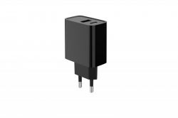  , 1 USB-A + 1 Type-C (PD20 + QC3.0 18),  Gembird TA-UC-PDQC20-01-BK -  3