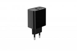  , 1 USB-A + 1 Type-C (PD20 + QC3.0 18),  Gembird TA-UC-PDQC20-01-BK -  4